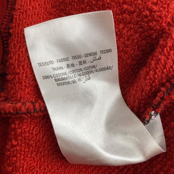 100% Auth GUCCI Oversize Sweatshirt Men's with Gucci Logo Size XS - Picture 4 of 9